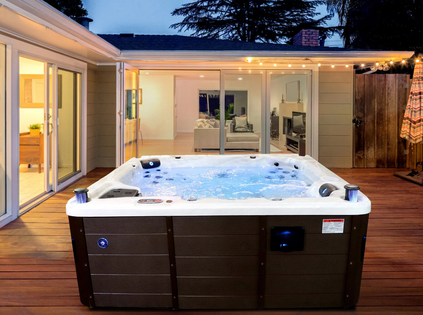 Discover the Luxury of Canadian Spa Acrylic Hot Tubs | Outdoor Iconic UK