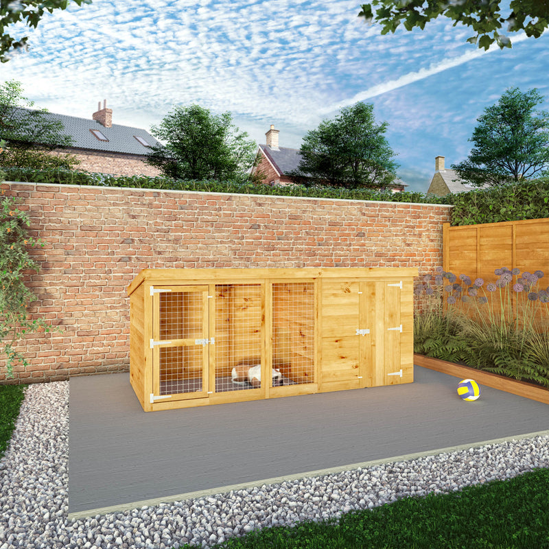 Mercia 10ft x 4ft Berkshire Dog Kennel & Run