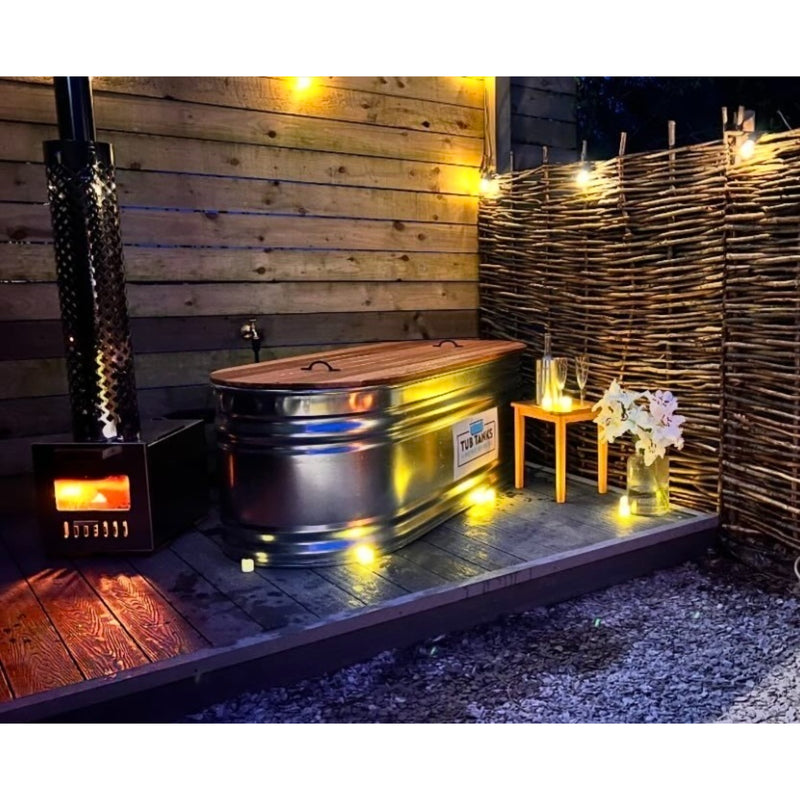 Tub Tanks Wood Fired Square Heater