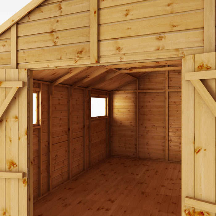 Mercia 14ft x 10ft Premium Shiplap Apex Workshop