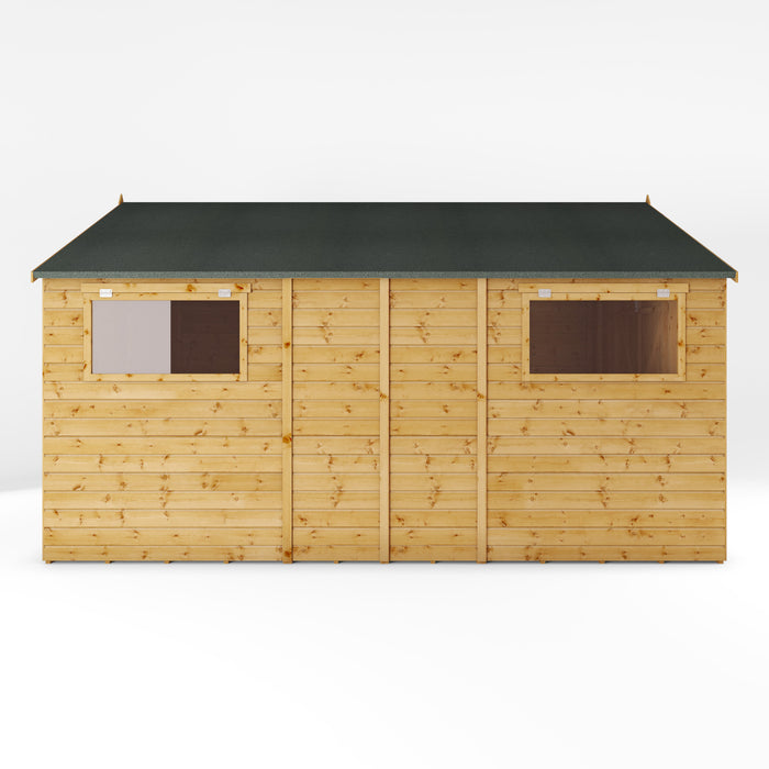 Mercia 14ft x 10ft Premium Shiplap Apex Workshop