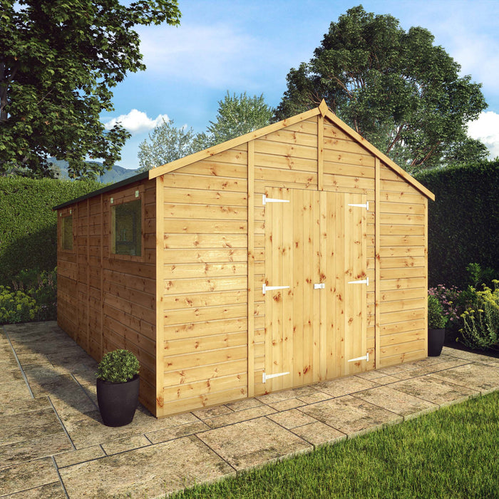 Mercia 14ft x 10ft Premium Shiplap Apex Workshop