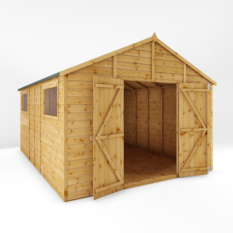 Mercia 14ft x 10ft Premium Shiplap Apex Workshop
