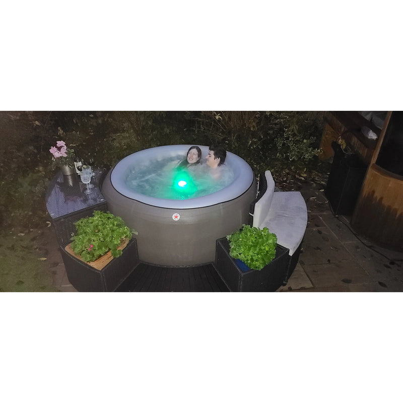 Canadian Spa 2024 Grand Rapids Inflatable 110-Jet 3-Speed 4-Person Hot Tub with LED Light