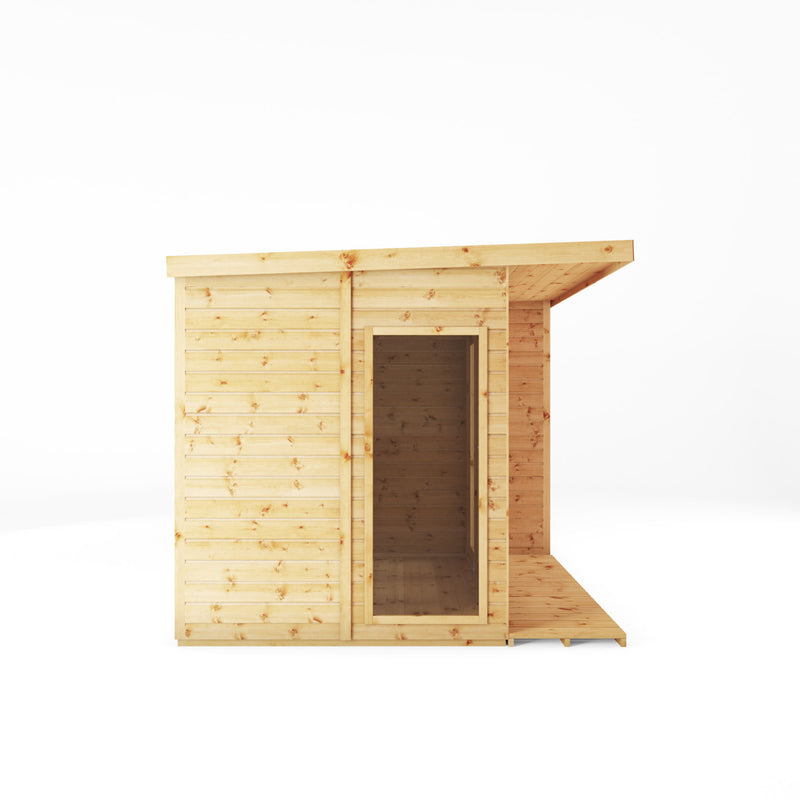 Mercia 10ft x 8ft Premium Garden Room Summerhouse with Side Shed