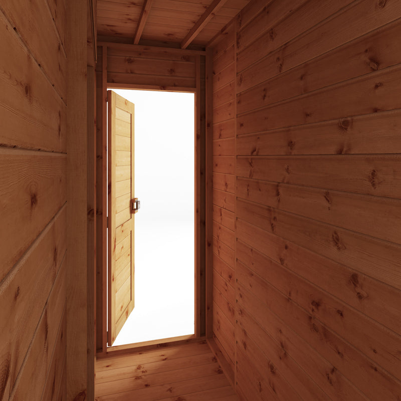 Mercia 10ft x 8ft Premium Garden Room Summerhouse with Side Shed