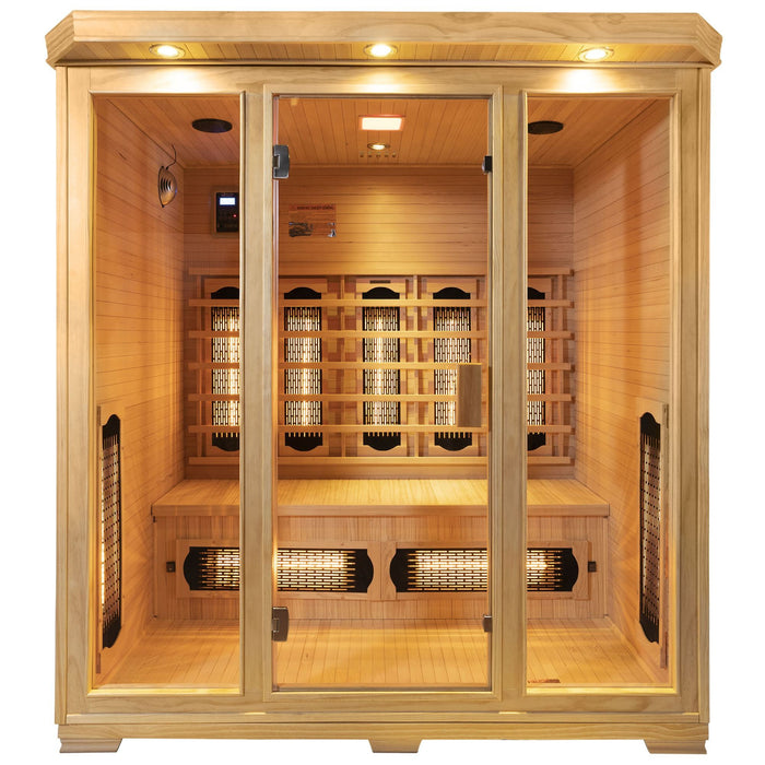 Global Relax Dharani S4 Plus - 4 Person Indoor Infrared Sauna