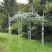 Ascalon Sq. Pavilion W/leaves-Antique Green