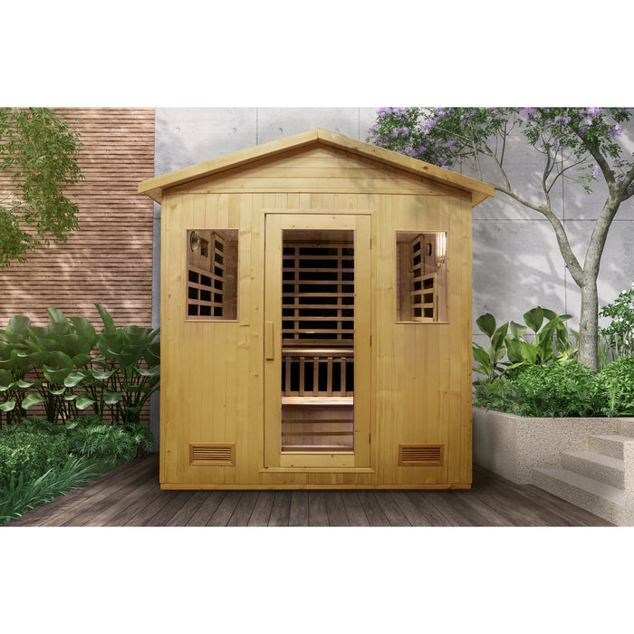 Global Relax Dharani S5 Outdoor - 5 Person Outdoor Steam Sauna