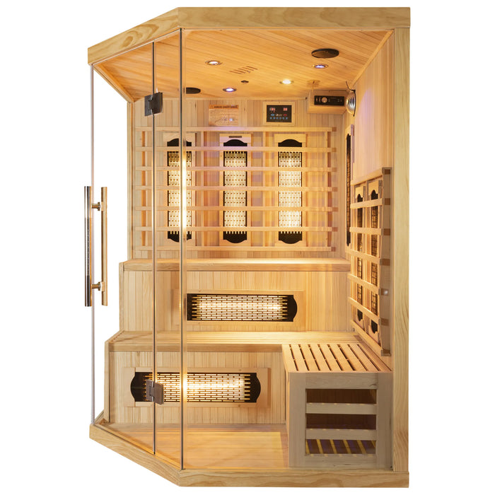 Global Relax Dharani S5 - Full Body 5 Person Indoor Infrared Sauna