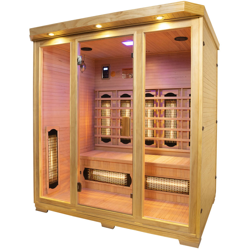 Global Relax Dharani S4 Plus - 4 Person Indoor Infrared Sauna