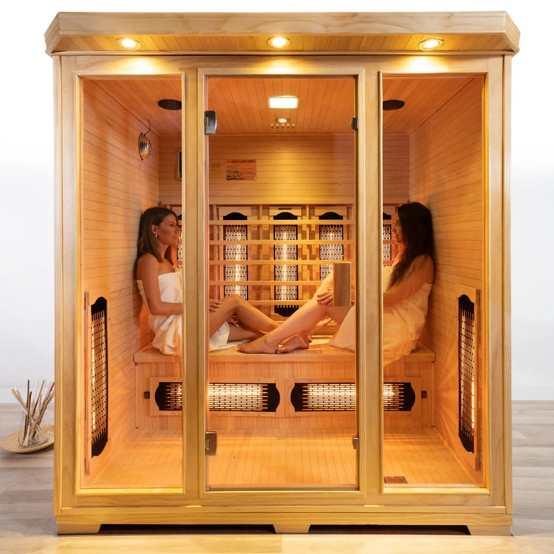 Global Relax Dharani S4 Plus - 4 Person Indoor Infrared Sauna