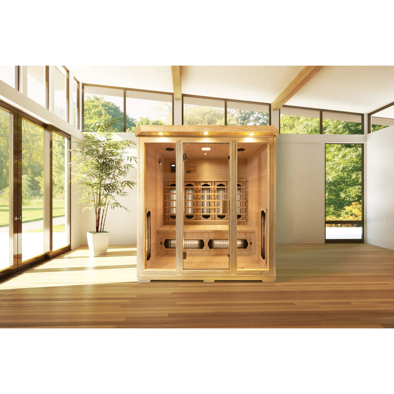Global Relax Dharani S4 Plus - 4 Person Indoor Infrared Sauna