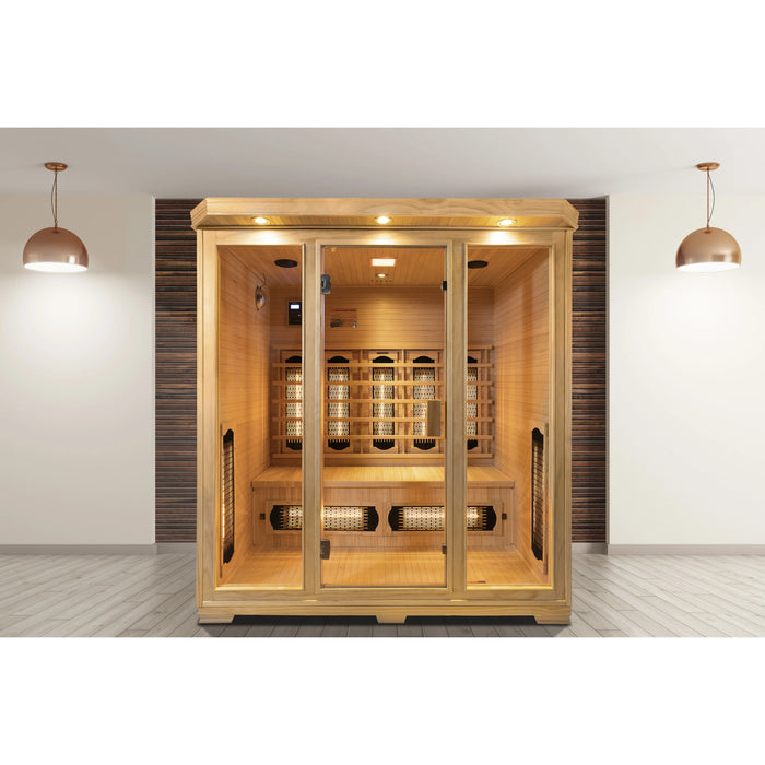 Global Relax Dharani S4 Plus - 4 Person Indoor Infrared Sauna