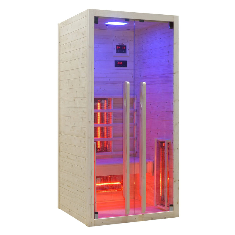 Global Relax Dharani S1 - 1 Person Infrared Indoor Sauna