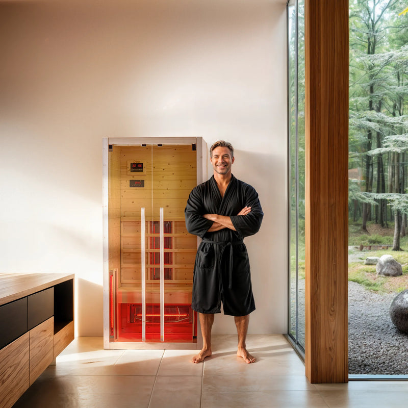 Global Relax Dharani S1 - 1 Person Infrared Indoor Sauna
