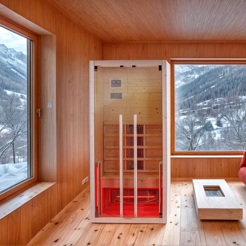 Global Relax Dharani S1 - 1 Person Infrared Indoor Sauna