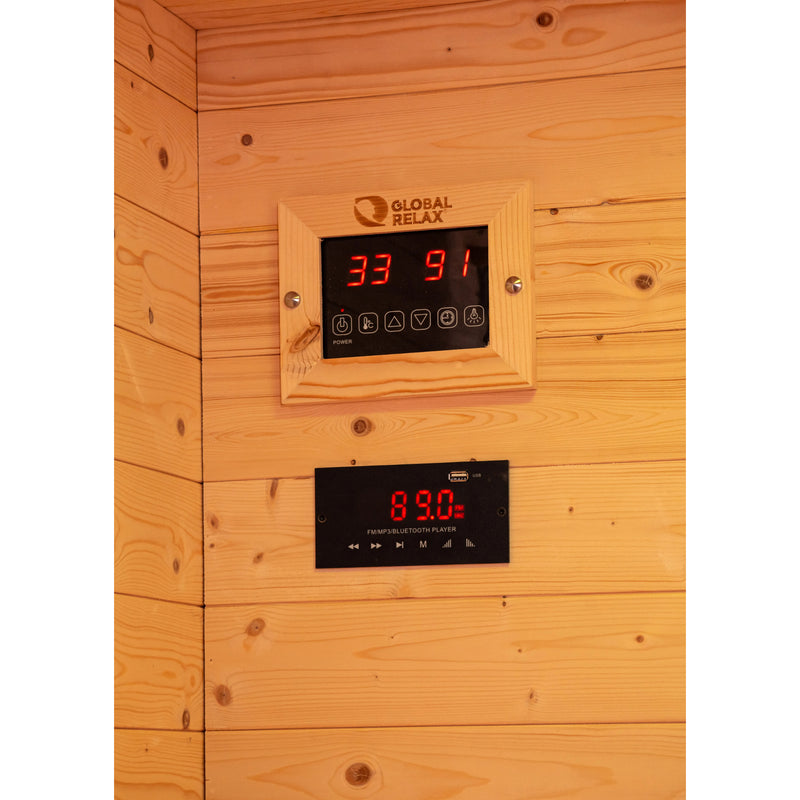 Global Relax Dharani S1 - 1 Person Infrared Indoor Sauna