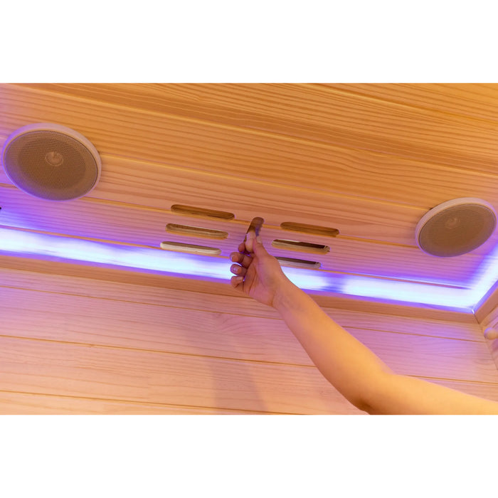 Global Relax Dharani S2 - Full Body 2 Person Indoor Infrared Sauna