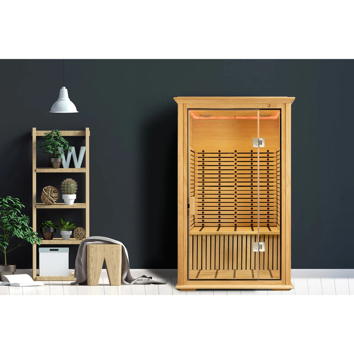 Global Relax Dharani S2 - Full Body 2 Person Indoor Infrared Sauna