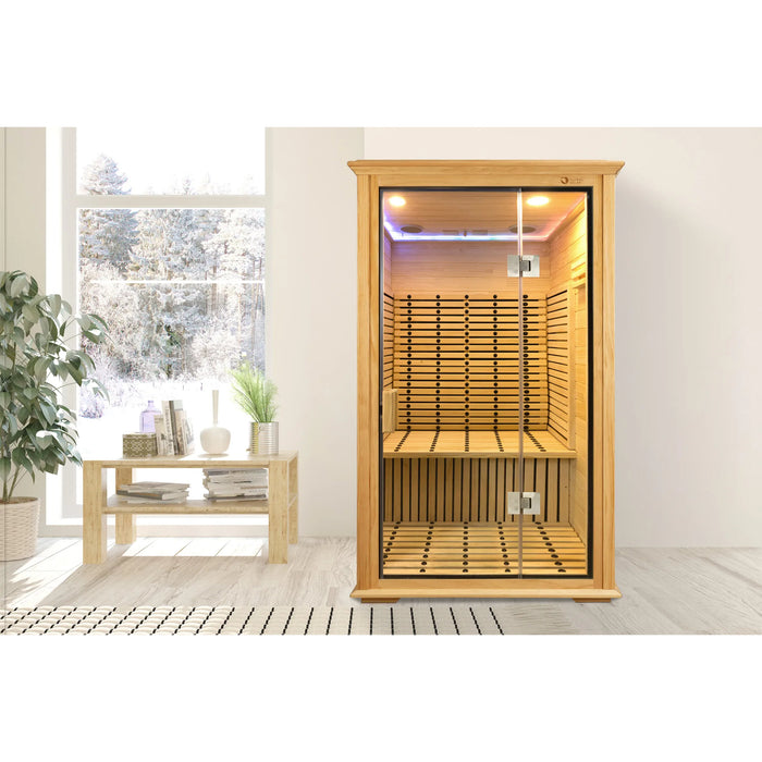 Global Relax Dharani S2 - Full Body 2 Person Indoor Infrared Sauna