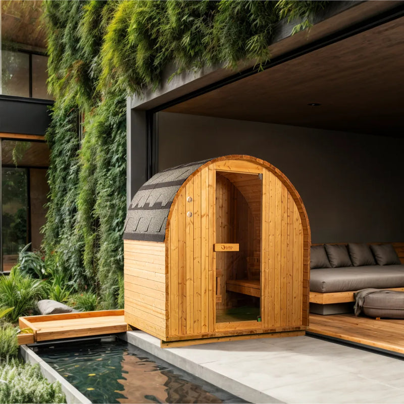 Global Relax Dharani Mini - 2 Person Outdoor Steam Sauna