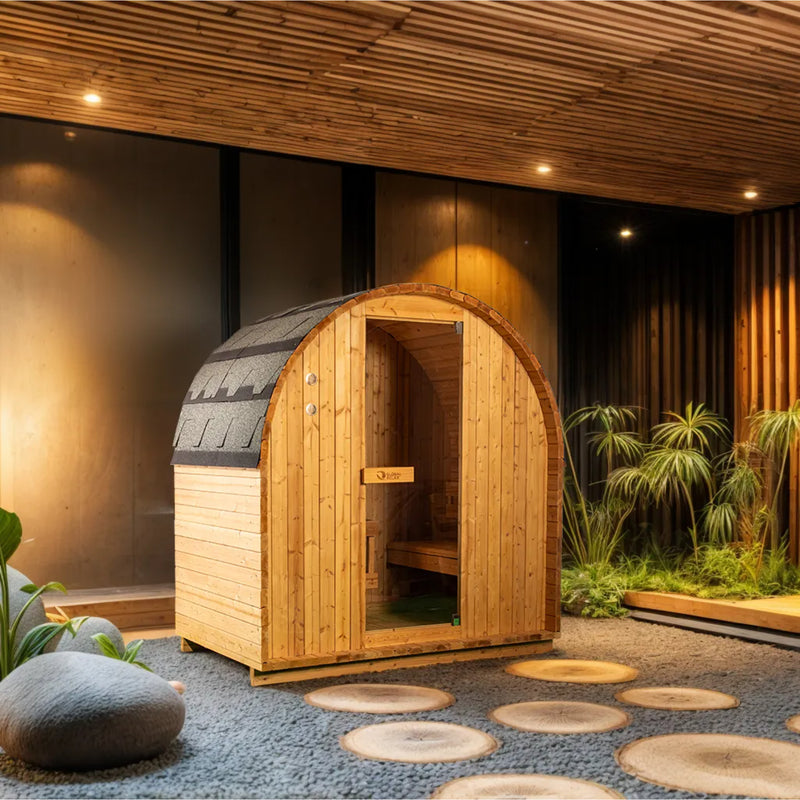 Global Relax Dharani Mini - 2 Person Outdoor Steam Sauna