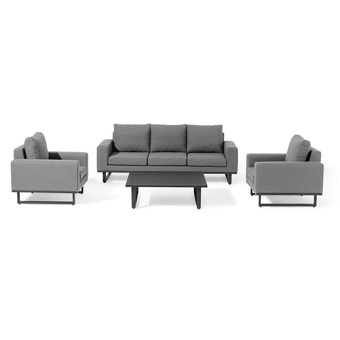 Maze Ethos 3 Seat Sofa Set Flanelle