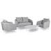 Maze Ambition 2 Seat Sofa Set with Oval Coffee Table Lead Chine