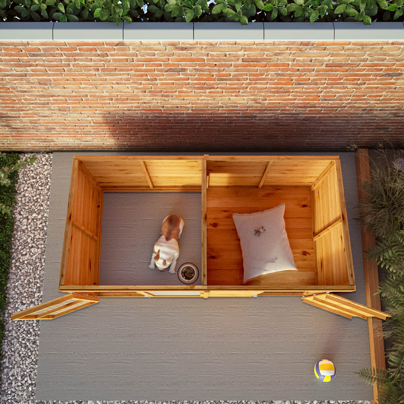 Mercia 8ft x 4ft Berkshire Dog Kennel & Run