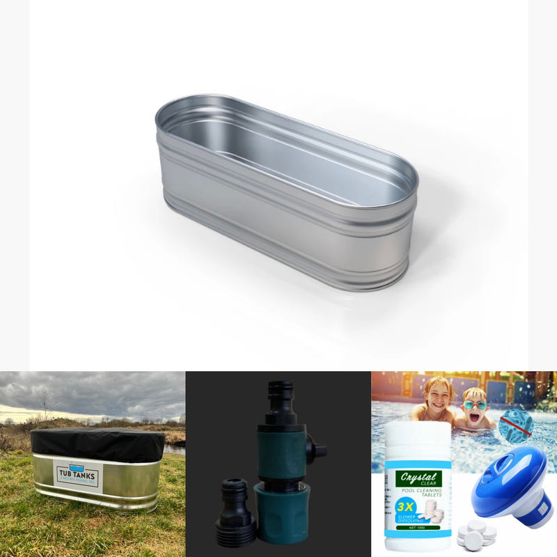 Hastings 4ft Oval Ice Bath Kit