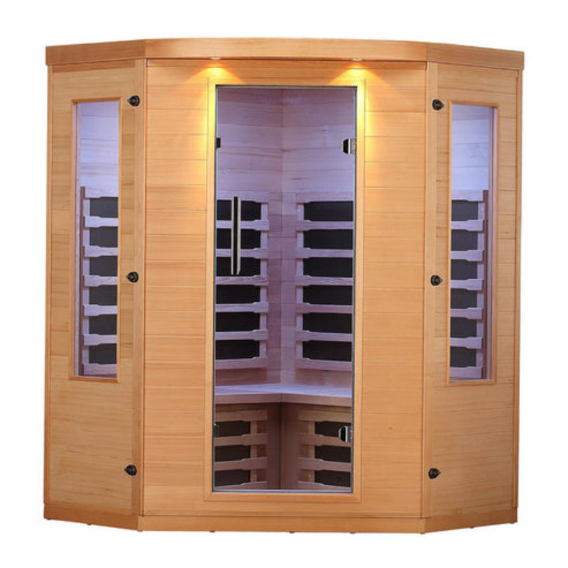 Canadian Spa Aspen 4 Person Far Infrared Corner Sauna