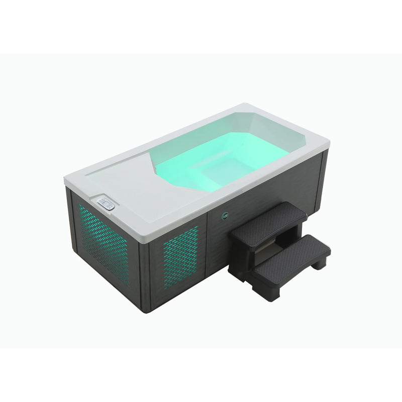 Canadian Spa Great Lakes Cold Water Chill Therapy Spa - Slate Grey