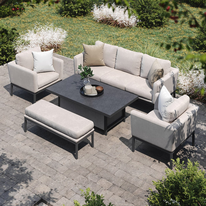 Maze Pulse 3 Seat Sofa Set with Rising Table