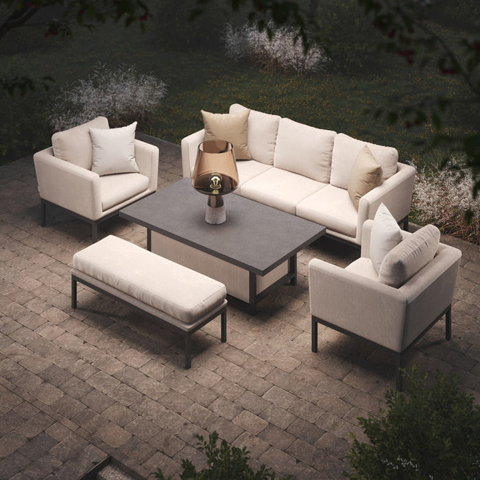 Maze Pulse 3 Seat Sofa Set with Rising Table