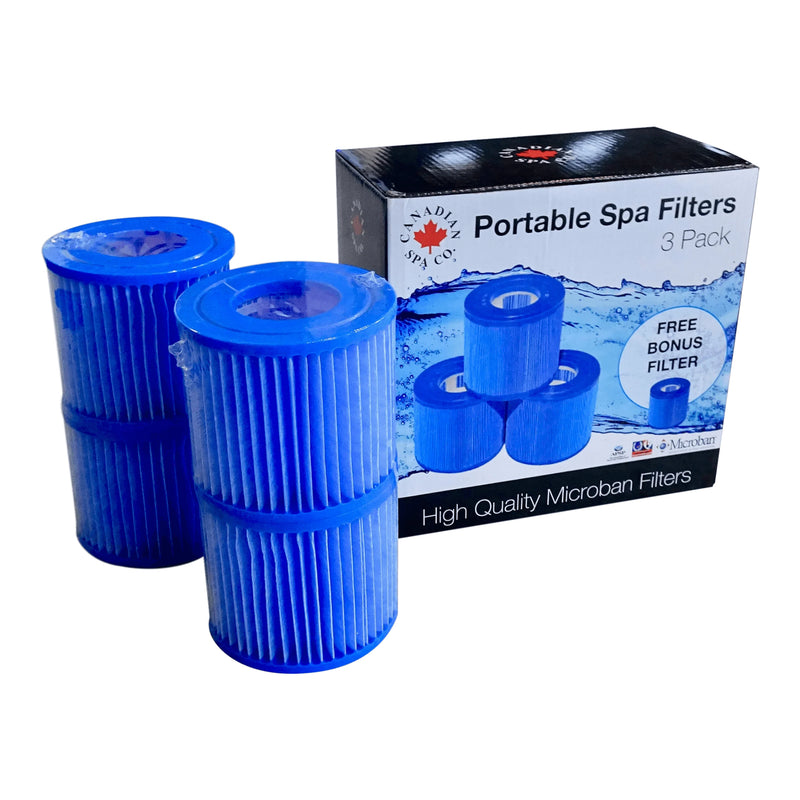 Canadian Spa 2024 Grand Rapids Inflatable 110-Jet 3-Speed 4-Person Hot Tub with LED Light