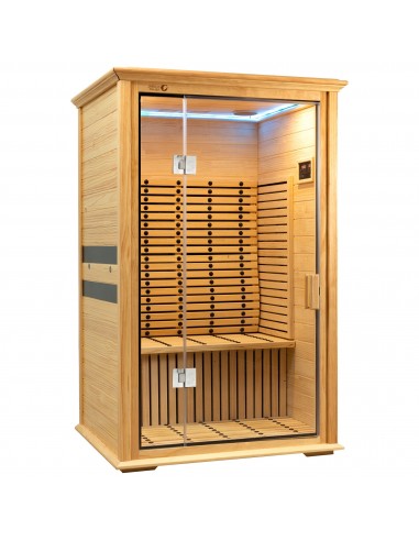 Global Relax Dharani S2 - 1/2 Person Indoor Carbon Panel Sauna