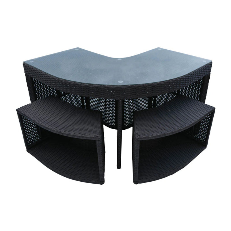 Canadian Spa Corner Bar Set - Square Surround Furniture