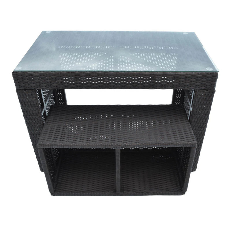 Canadian Spa Straight Bar & Stool - Square Surround Furniture
