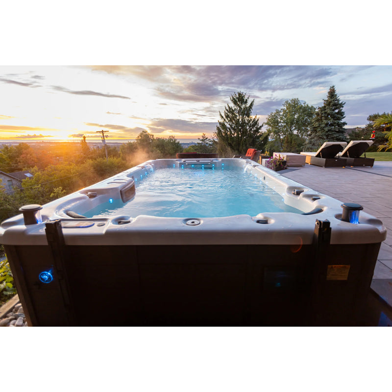 Canadian Spa 16ft Swim Spa 19HP-Jet 7-Person - XTrainer