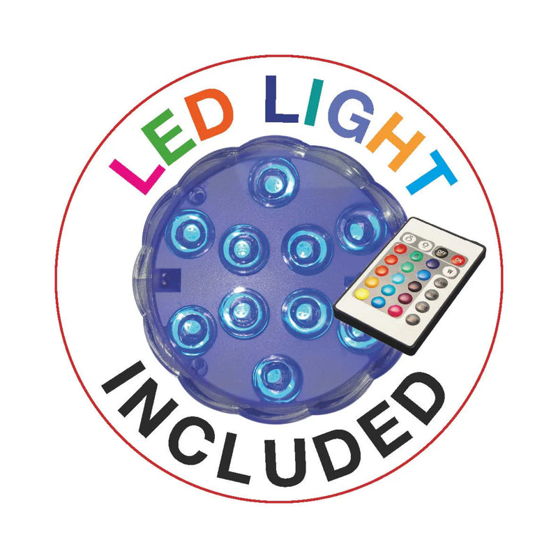 Canadian Spa 2024 Grand Rapids Inflatable 110-Jet 3-Speed 4-Person Hot Tub with LED Light