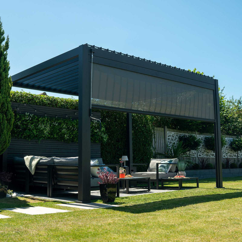 Nova Titan 3.6m Pergola Pull Down Screen