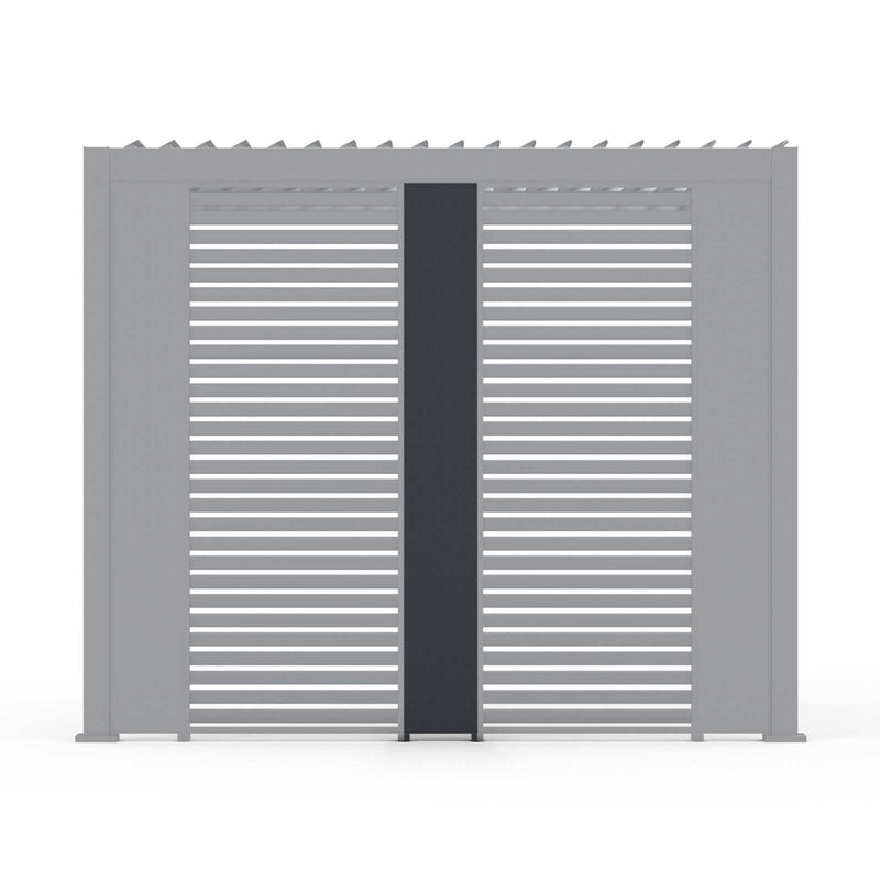 Nova Titan Aluminium Pergola 31cm Solid Side Wall Panel