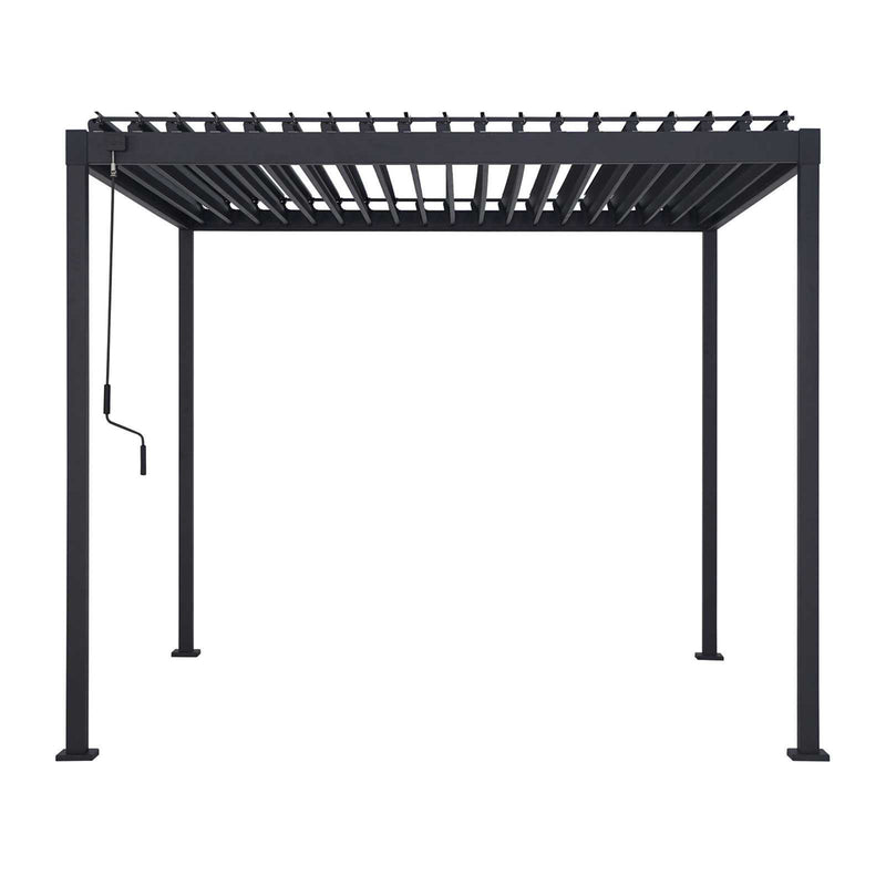 Nova Shadow 3m x 3m Pergola - Graphite Grey