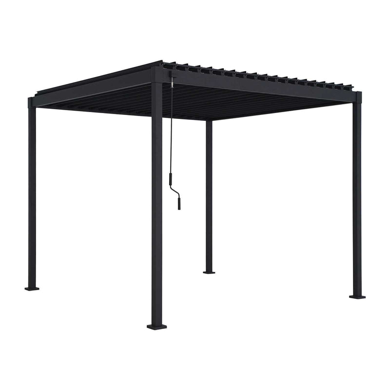 Nova Shadow 3m x 3m Pergola - Graphite Grey