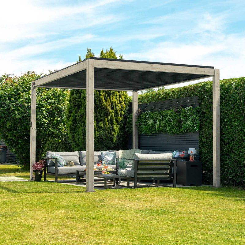 Nova Titan 3m x 3m Aluminium Pergola
