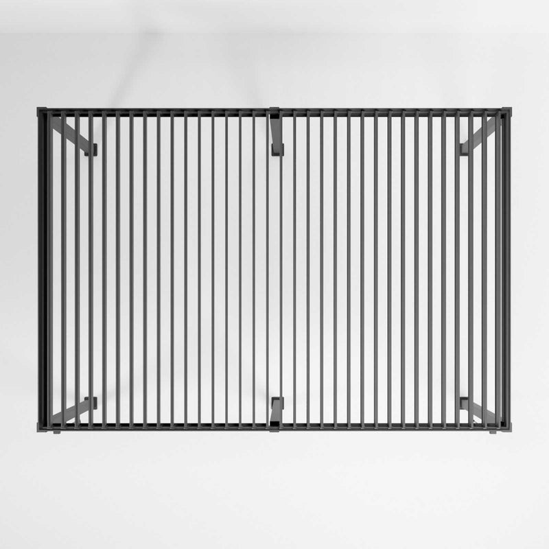 Nova Titan 5.3m x 3.6m Aluminium Pergola - Graphite Grey