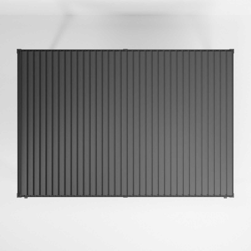 Nova Titan 5.3m x 3.6m Aluminium Pergola - Graphite Grey