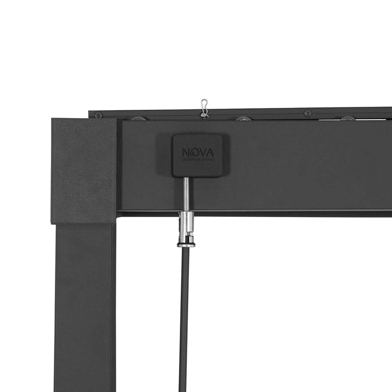 Nova Shadow 3m x 2.4m Pergola - Graphite Grey