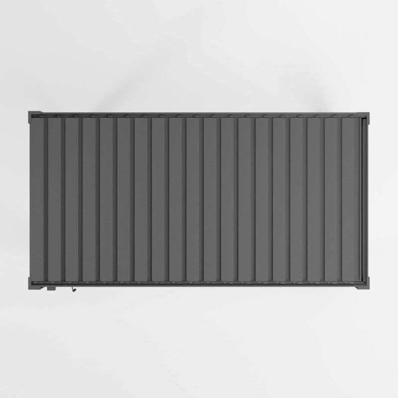 Nova Titan 3m x 1.5m Aluminium Pergola - Graphite Grey
